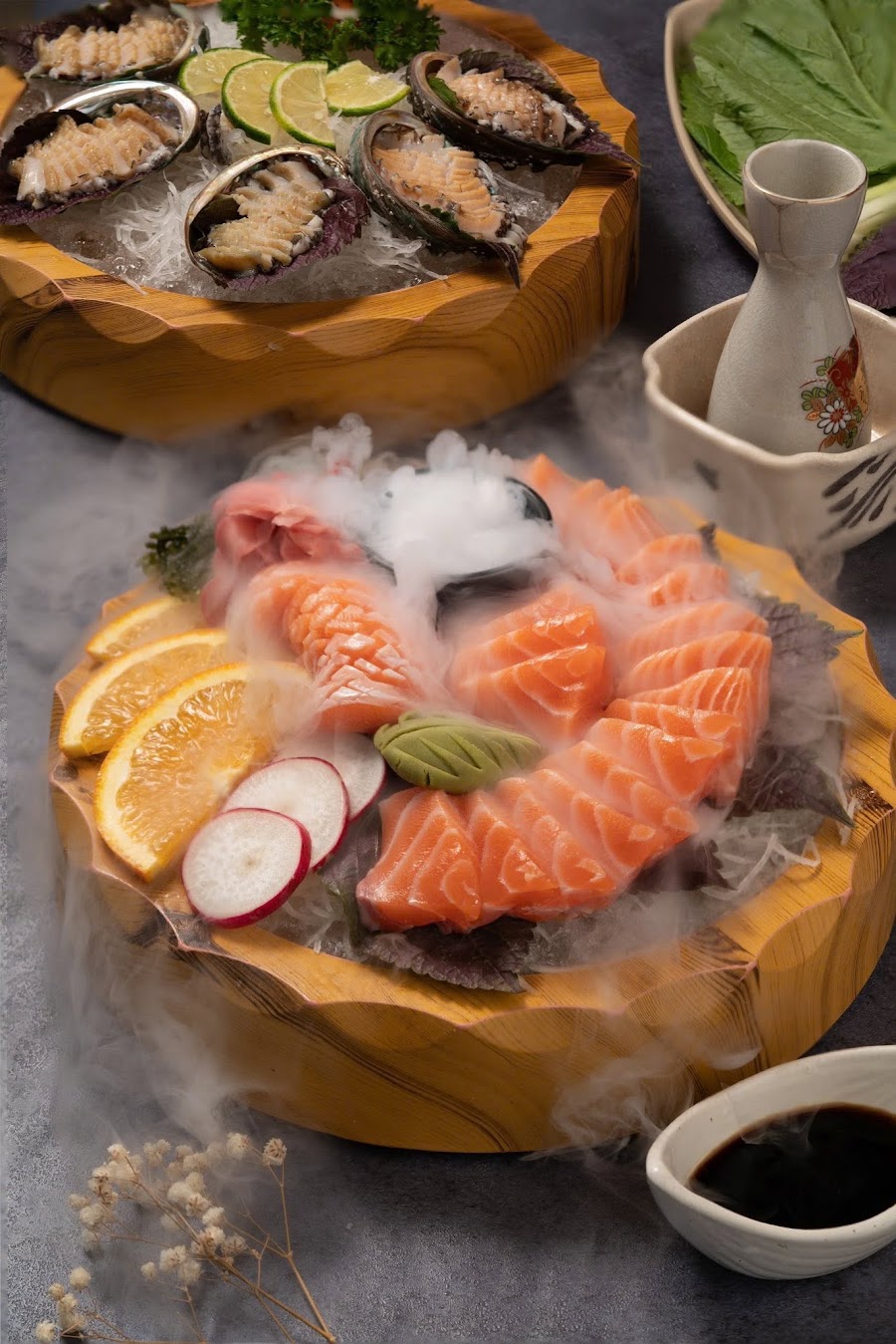 Sashimi cá hồi